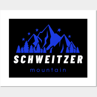 schweitzer mountain Posters and Art